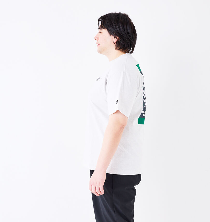大きいサイズ メンズ ELEMENT (エレメント) TAG SQUARE半袖Tシャツ