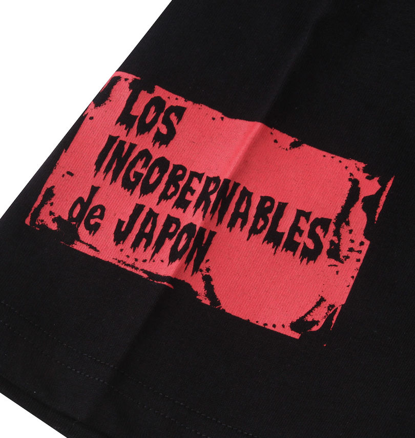 大きいサイズ メンズ 新日本プロレス (シンニホンプロレス) L・I・J半袖Tシャツ 袖プリント