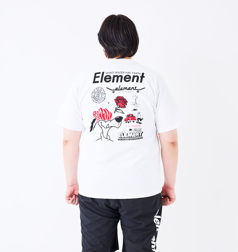 大きいサイズ メンズ ELEMENT (エレメント) AGE OF半袖Tシャツ
身長:182cm/バスト:123cm/着用サイズ:3L