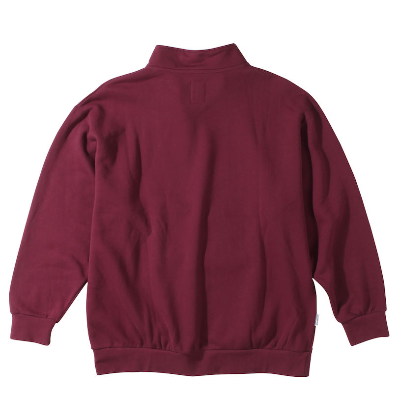 大きいサイズ メンズ ELEMENT (エレメント) UNIVハーフジップスウェット
                        バックスタイル