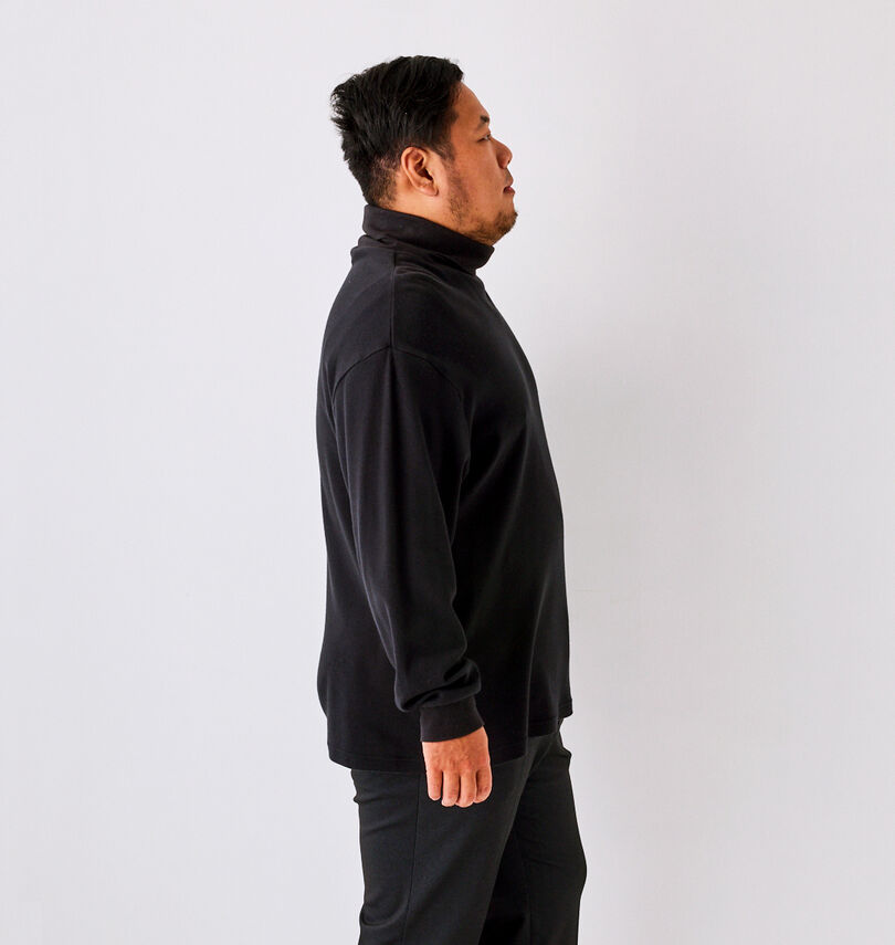 大きいサイズ メンズ Mc.S.P (エムシーエスピー) タートルネック長袖Tシャツ
                        