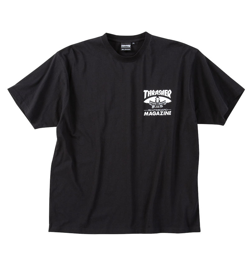 大きいサイズ メンズ THRASHER (スラッシャー) Emblem半袖Tシャツ