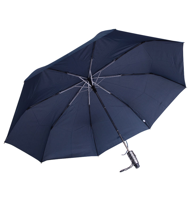 大きいサイズ メンズ UVION (ユビオン) 大判69㎝PUネジ式安全式自動開閉傘
                        