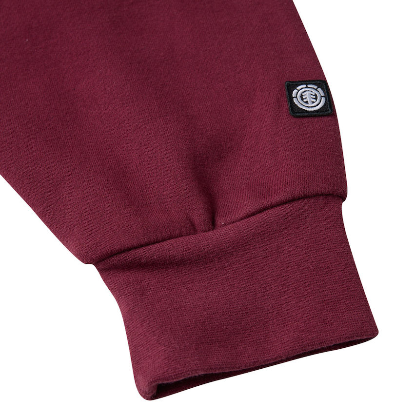 大きいサイズ メンズ ELEMENT (エレメント) UNIVハーフジップスウェット
                        袖口