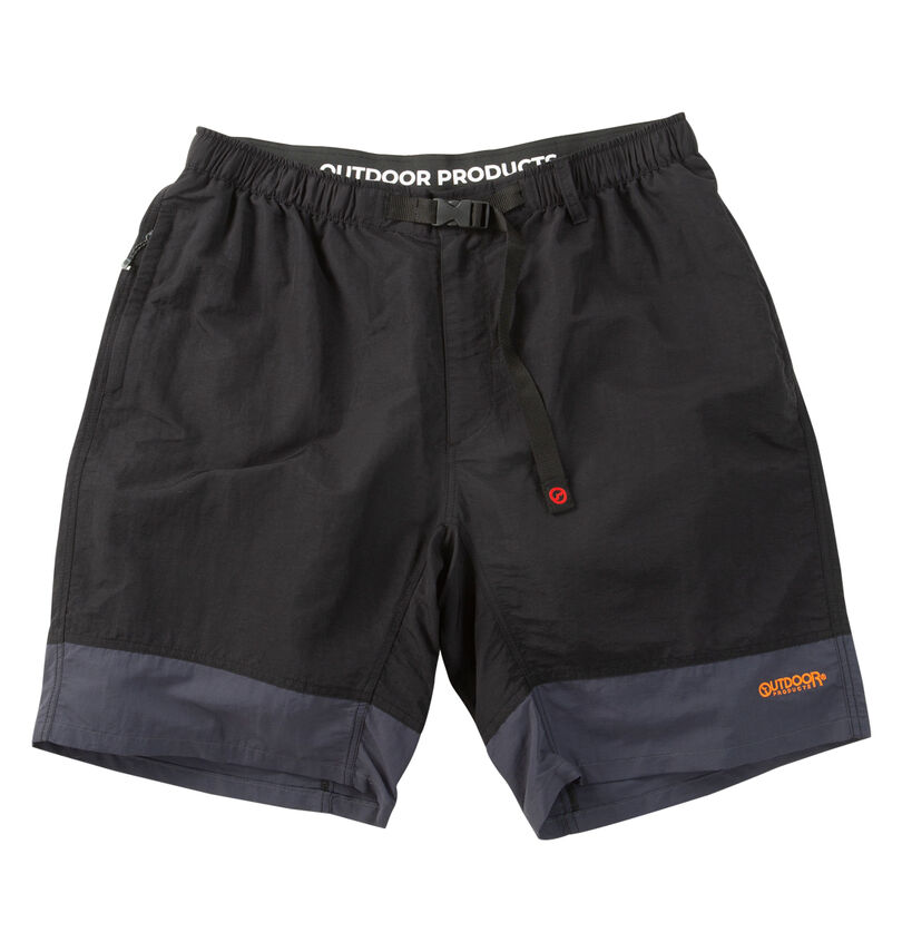 大きいサイズ メンズ OUTDOOR PRODUCTS (アウトドア プロダクツ) ナイロンバイカラークライミングハーフパンツ