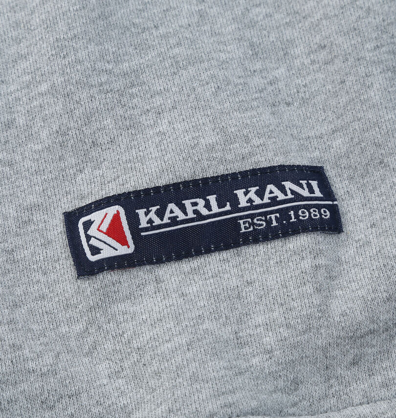 大きいサイズ メンズ KARL KANI (カール カナイ) ノースリーブフルジップパーカー
                        