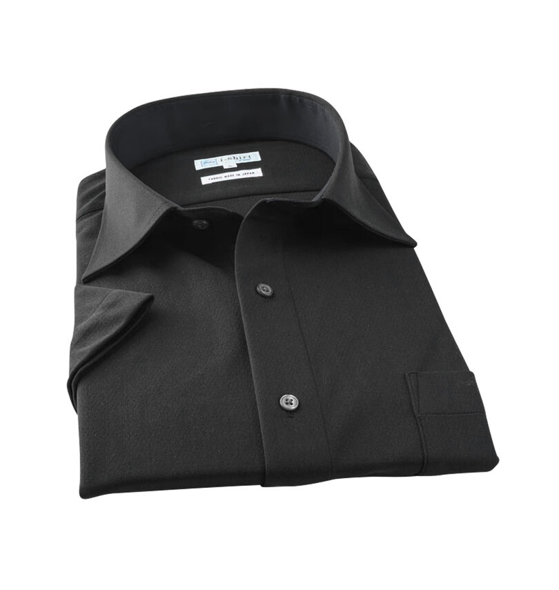 大きいサイズ メンズ i-Shirt (アイシャツ) セミワイド半袖シャツ