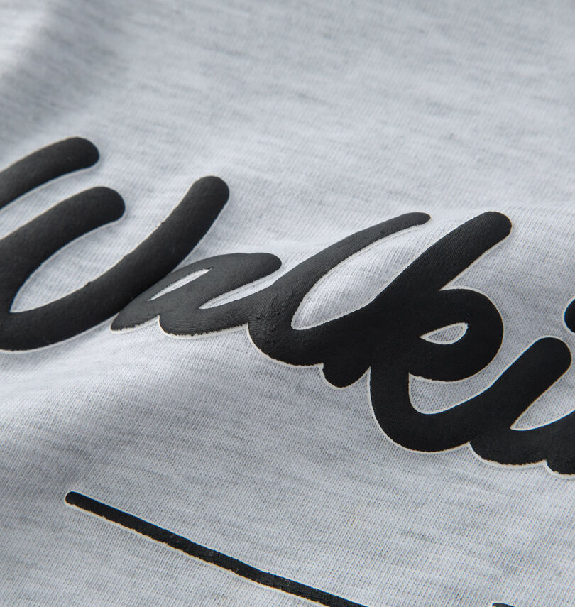 大きいサイズ メンズ Walking Donut (ウォーキングドーナツ) T/C天竺刺繍発泡プリント半袖Tシャツ
                        プリント