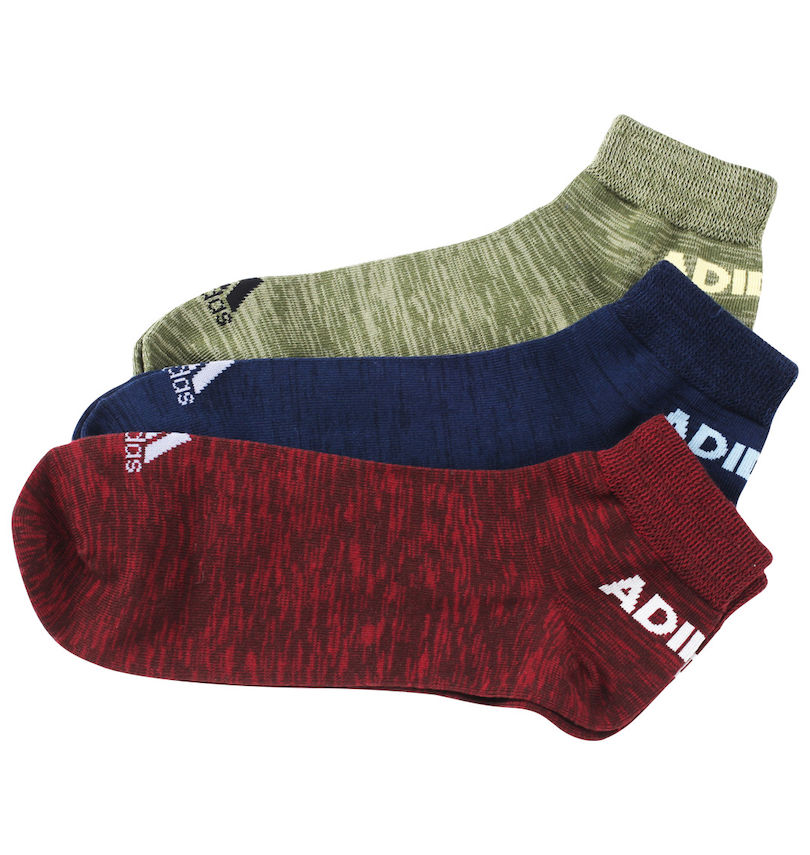 大きいサイズ メンズ adidas (アディダス) 3Pリラックスフィットバックリニアロゴソックス
                        