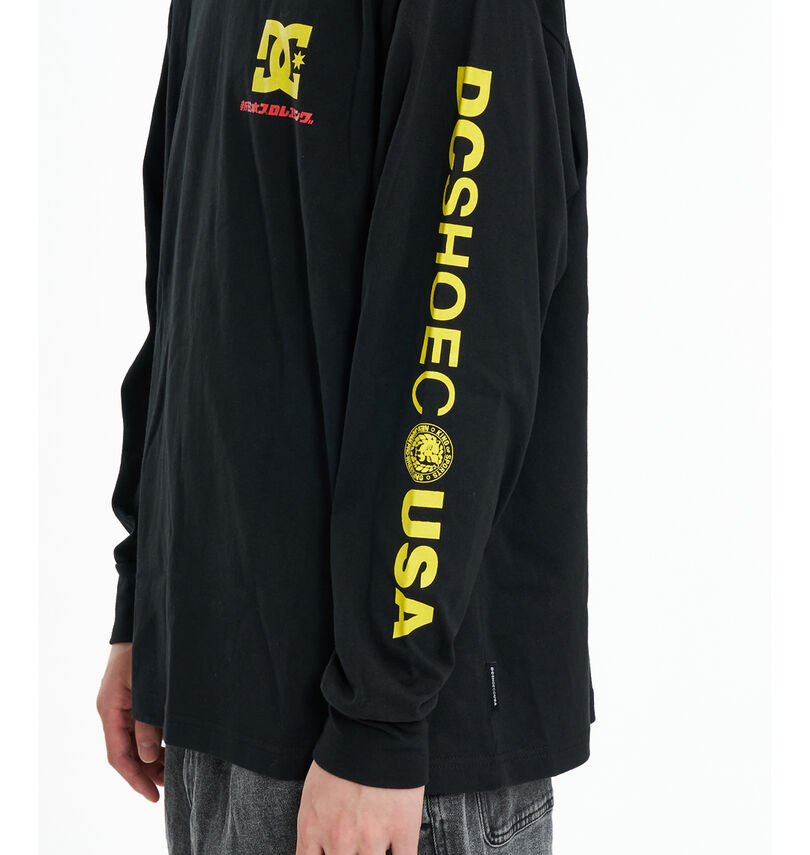 大きいサイズ メンズ DCSHOES×新日本プロレス (ディーシーシューズ×シンニホンプロレス) NJPW 長袖Tシャツ
                        