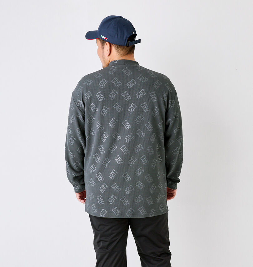 大きいサイズ メンズ FILA GOLF (フィラゴルフ) モックネック長袖シャツ
                        