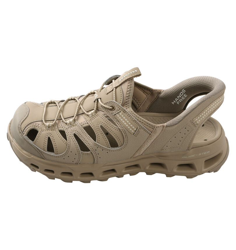 大きいサイズ メンズ SKECHERS (スケッチャーズ) サンダル(SLIP-INS GLIDE-STEP TRAIL SANDAL)