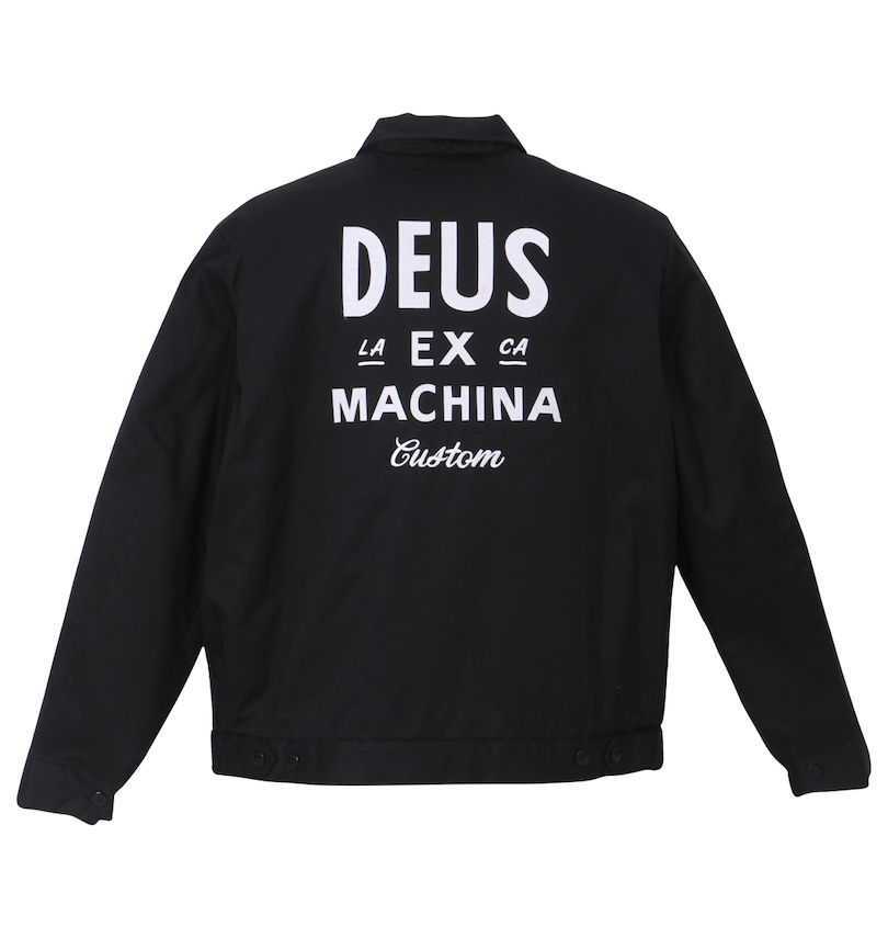 大きいサイズ メンズ DEUS EX MACHINA (デウス エクス マキナ) ワークジャケット バックスタイル