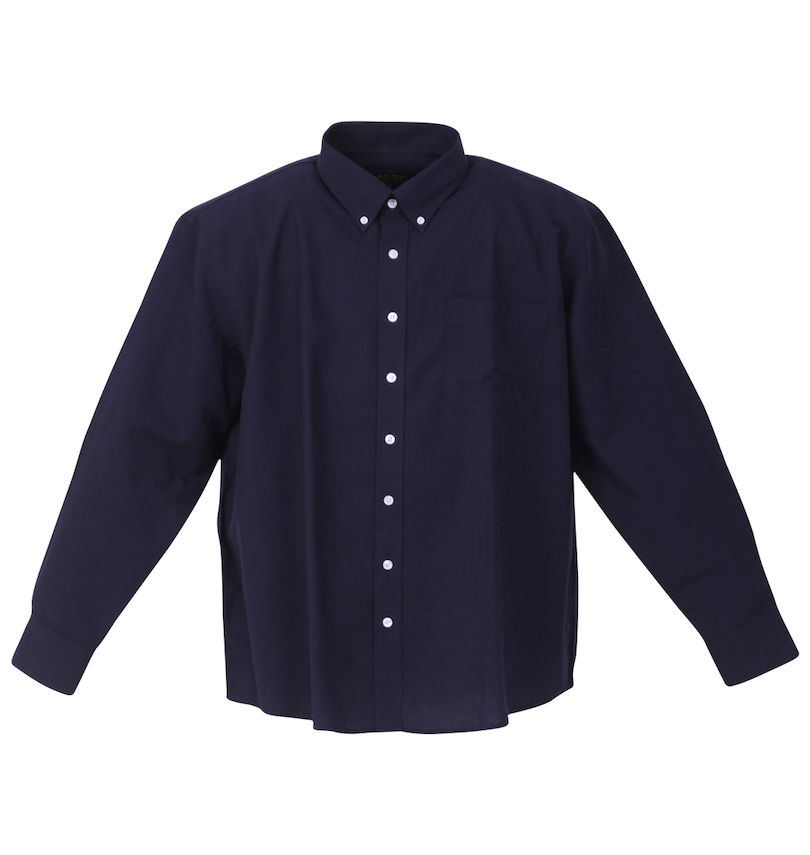 大きいサイズ メンズ Mc.S.P (エムシーエスピー) 麻混ハイブリットB.D長袖シャツ
                        