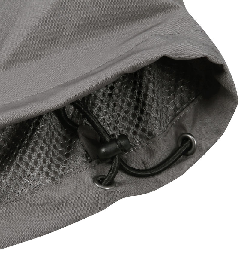 大きいサイズ メンズ OUTDOOR PRODUCTS (アウトドア プロダクツ) フルダルタフタ裏メッシュウインドブレーカー
                        裾ドローコード