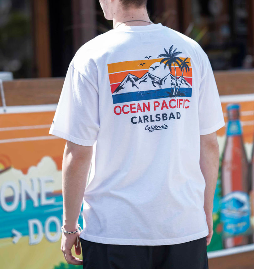 大きいサイズ メンズ OCEAN PACIFIC (オーシャンパシフィック) 天竺ポケット付半袖Tシャツ 