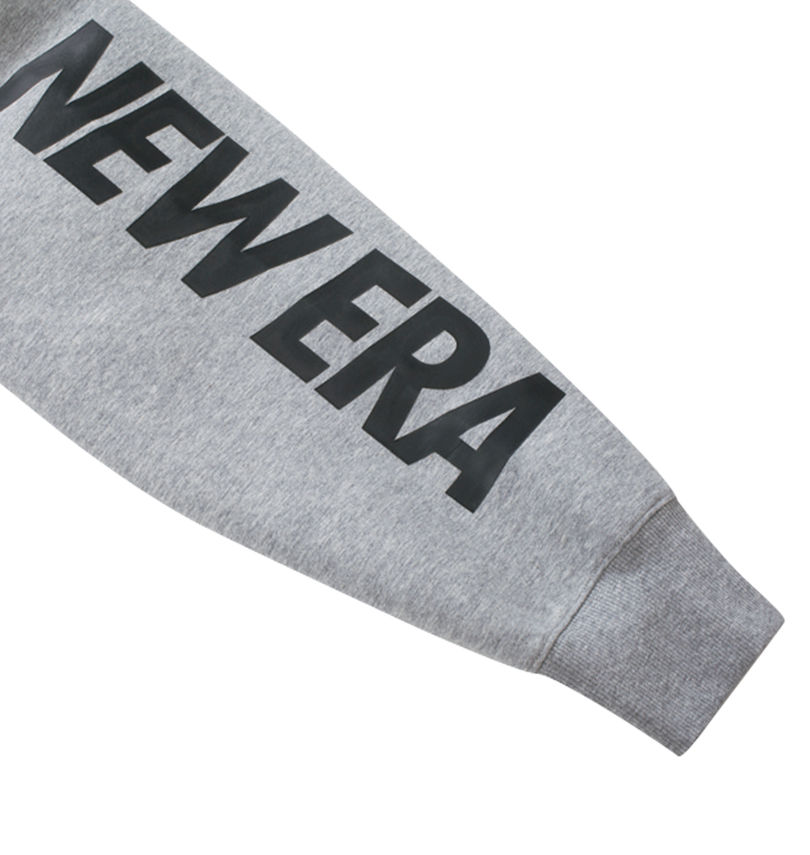 大きいサイズ メンズ NEW ERA (ニューエラ) テックスウェットフルジップパーカー
                        袖プリント