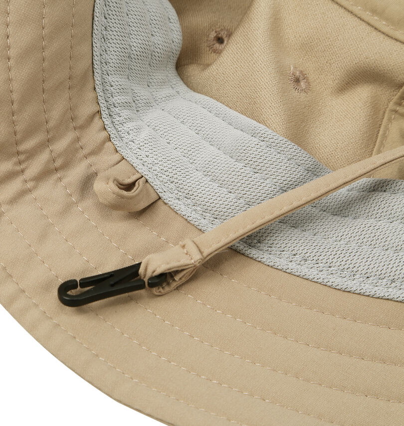 大きいサイズ メンズ Columbia (コロンビア) ウォルナットピークバケット
あご紐(取り外し可能)