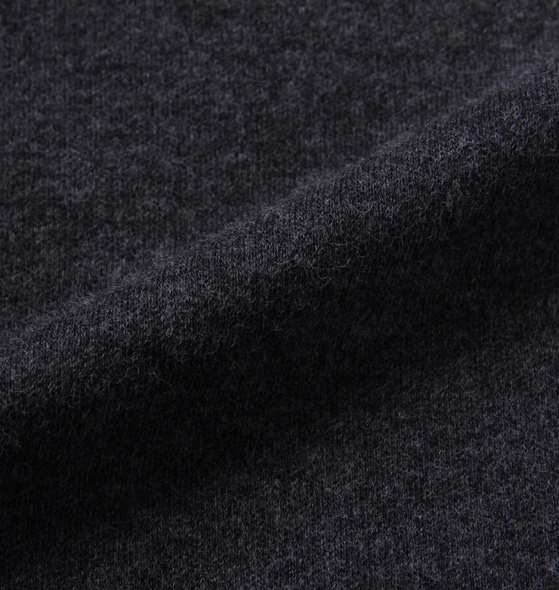 大きいサイズ メンズ Mc.S.P (エムシーエスピー) オーガニックスムース起毛ハイネック長袖Tシャツ
                        生地拡大