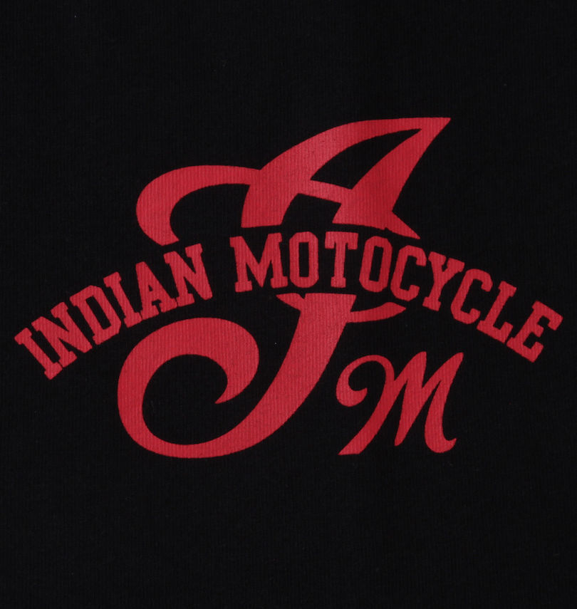大きいサイズ メンズ INDIAN MOTOCYCLE (インディアンモトサイクル) 天竺プリント半袖Tシャツ 胸プリント