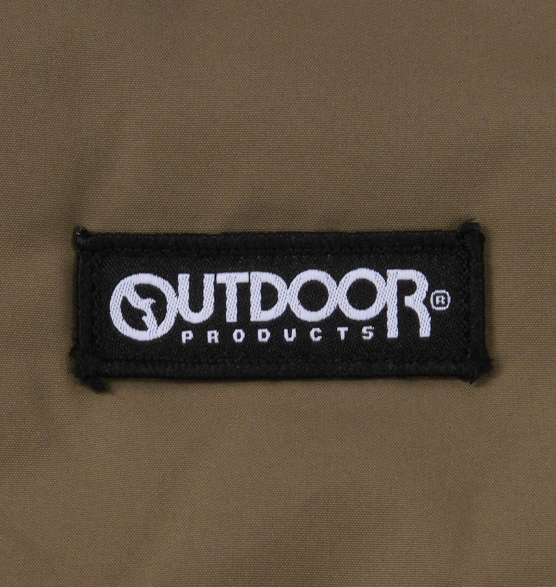 大きいサイズ メンズ OUTDOOR PRODUCTS (アウトドア プロダクツ) フルダルタフタ中綿キルトベスト
                        ワッペン