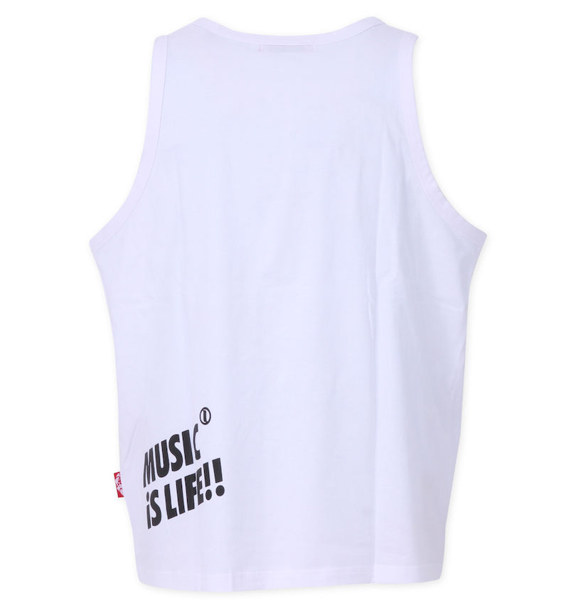 大きいサイズ メンズ NESTA BRAND (ネスタブランド) 天竺タンクトップ
                        バックスタイル