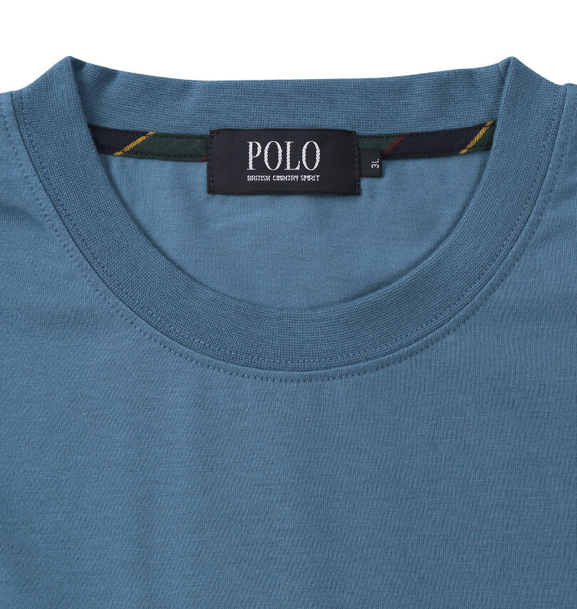 大きいサイズ メンズ POLO BCS (ポロビーシーエス) 天竺POLOロゴ半袖Tシャツ