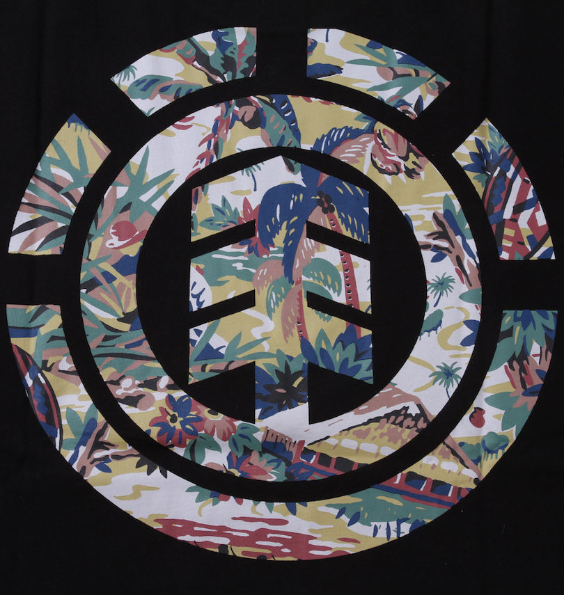 大きいサイズ メンズ ELEMENT (エレメント) BOO BOO ICON半袖Tシャツ
                        バックプリント