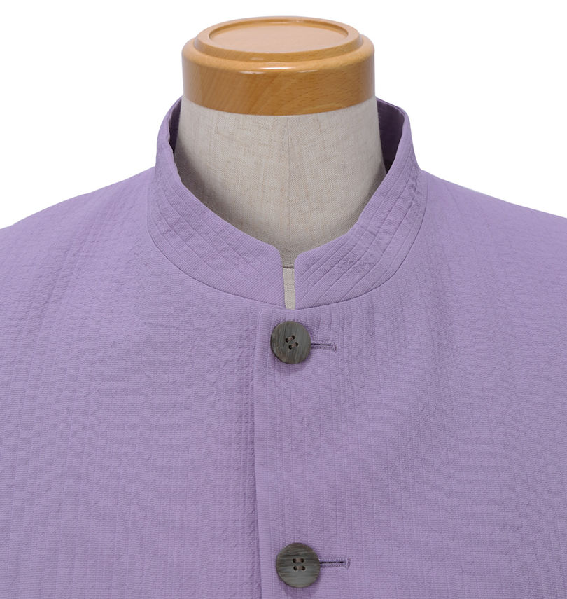 大きいサイズ メンズ  切替マオカラースーツ 