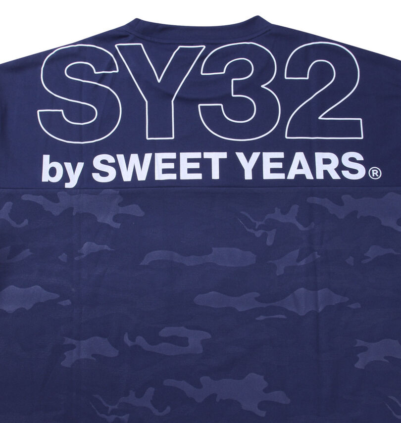 大きいサイズ メンズ SY32 by SWEET YEARS (エスワイサーティトゥバイスィートイヤーズ) エクスチェンジエンボスカモ半袖Tシャツ
                        