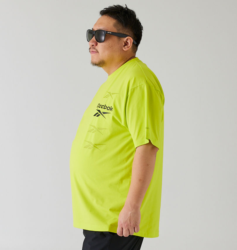 大きいサイズ メンズ Reebok (リーボック) 4ベクターグラフィック半袖Tシャツ
                        