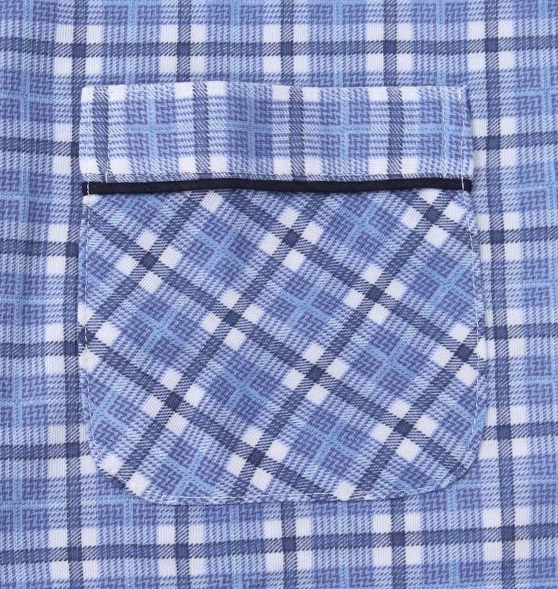 大きいサイズ メンズ ハナサンテラス ワンタッチテープサイド全開ファスナーパンツパジャマ 胸ポケット