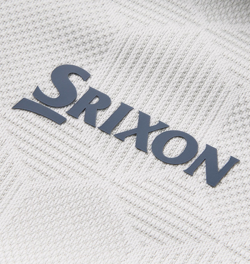 大きいサイズ メンズ SRIXON (スリクソン) ジャガード総柄デザイン長袖シャツ プリント拡大