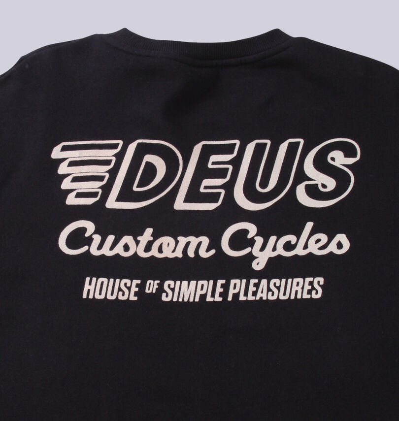 大きいサイズ メンズ DEUS EX MACHINA (デウス エクス マキナ) クルートレーナー
                        バックプリント