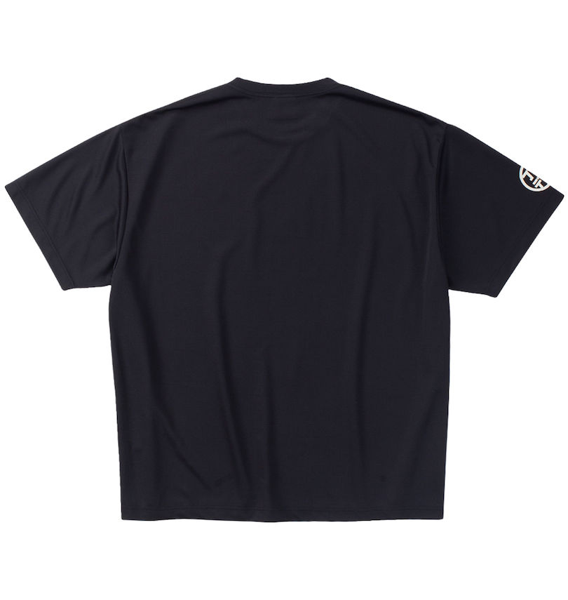 大きいサイズ メンズ 豊天 (ブーデン) 向日葵美豚DRYハニカムメッシュ半袖Tシャツ バックスタイル