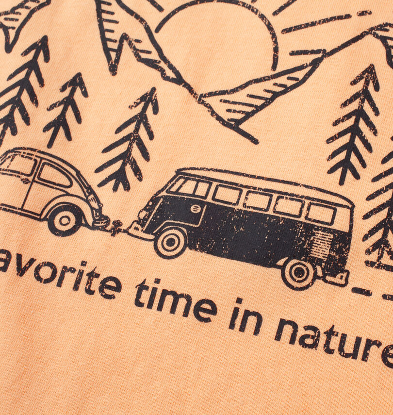 大きいサイズ メンズ VOLKSWAGEN (フォルクスワーゲン) 天竺半袖Tシャツ
                        プリント