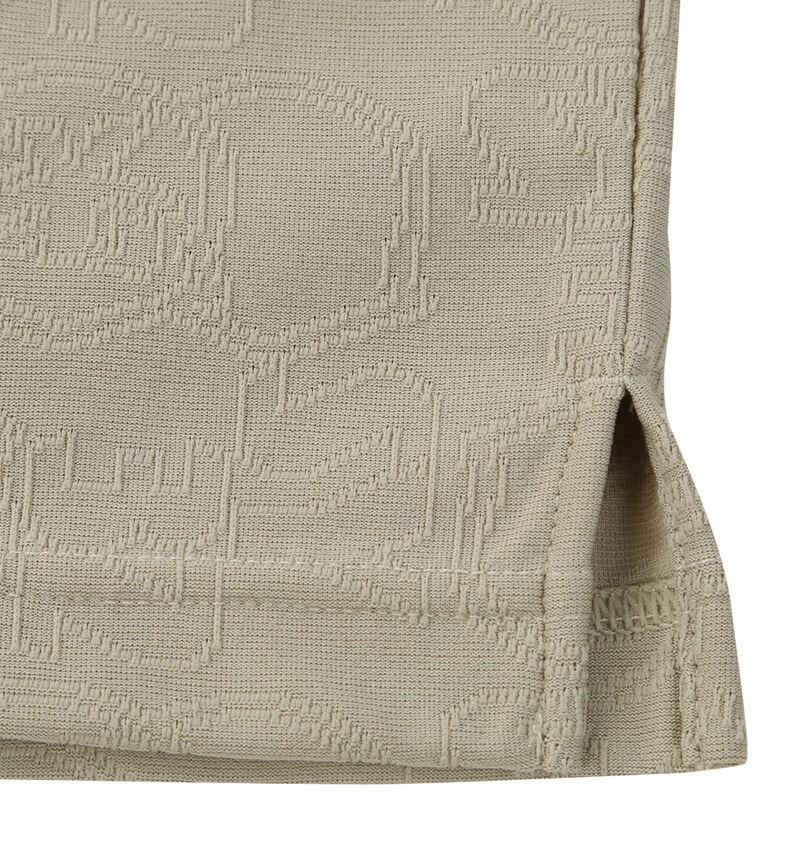 大きいサイズ メンズ SY32 by SWEET YEARS (エスワイサーティトゥバイスィートイヤーズゴルフ) ジャガード半袖ポロシャツ
                        サイドスリット