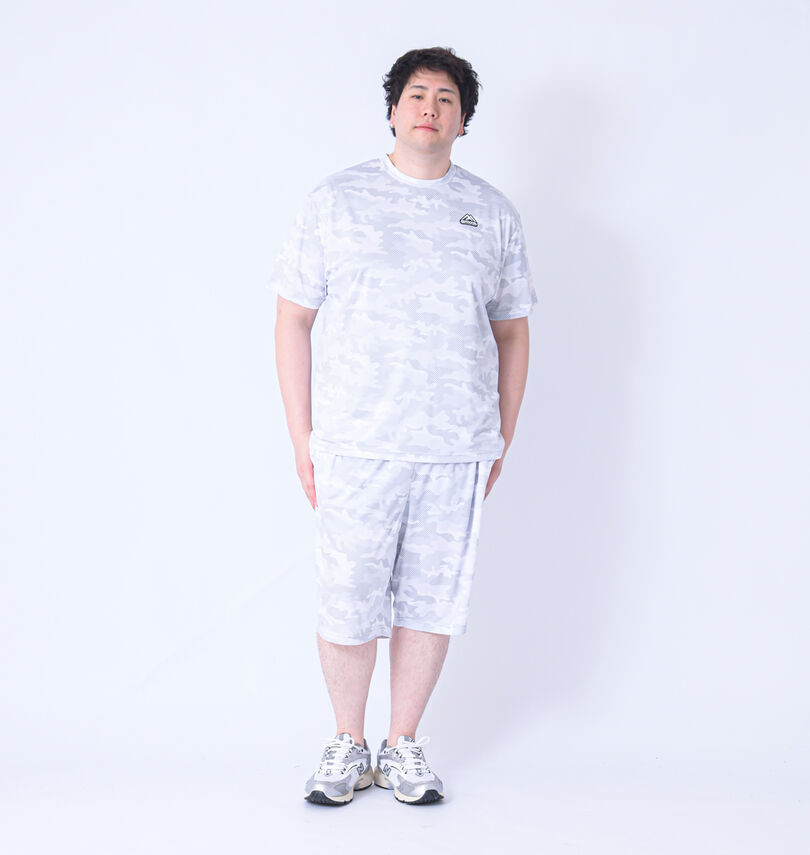 大きいサイズ メンズ OUTDOOR PRODUCTS (アウトドア プロダクツ) DRYメッシュカモフラ柄半袖Tシャツ
                        コーディネートイメージ