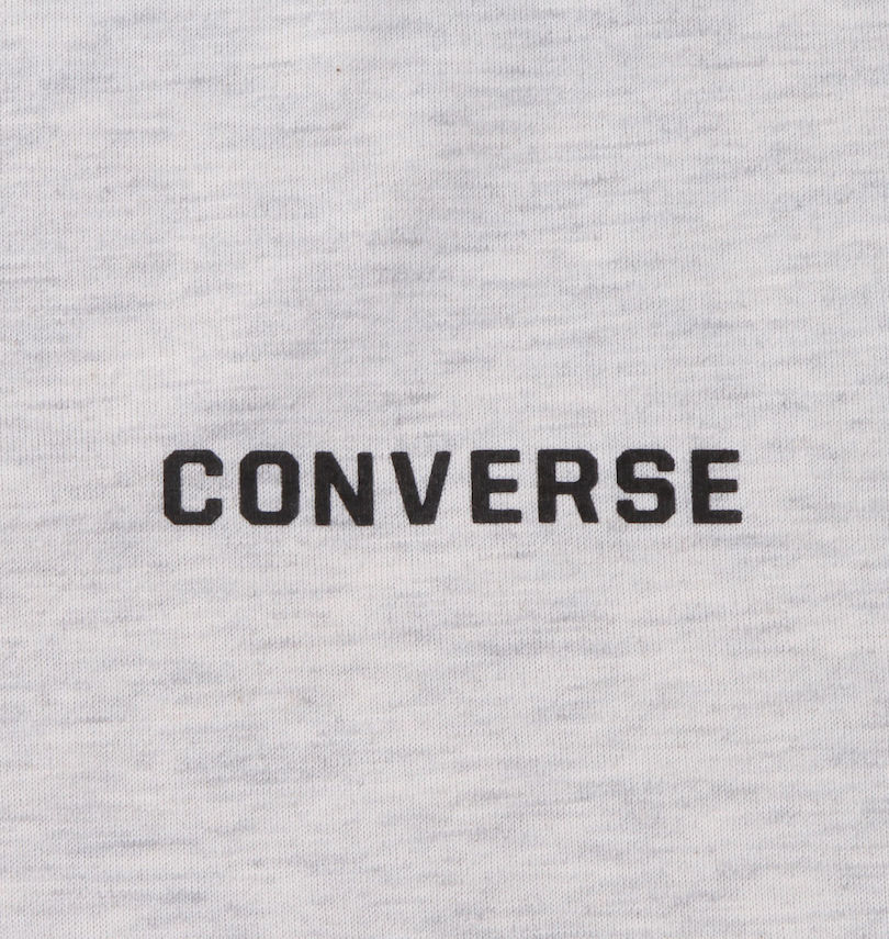大きいサイズ メンズ CONVERSE (コンバース) シューズプリント半袖Tシャツ フロントプリント