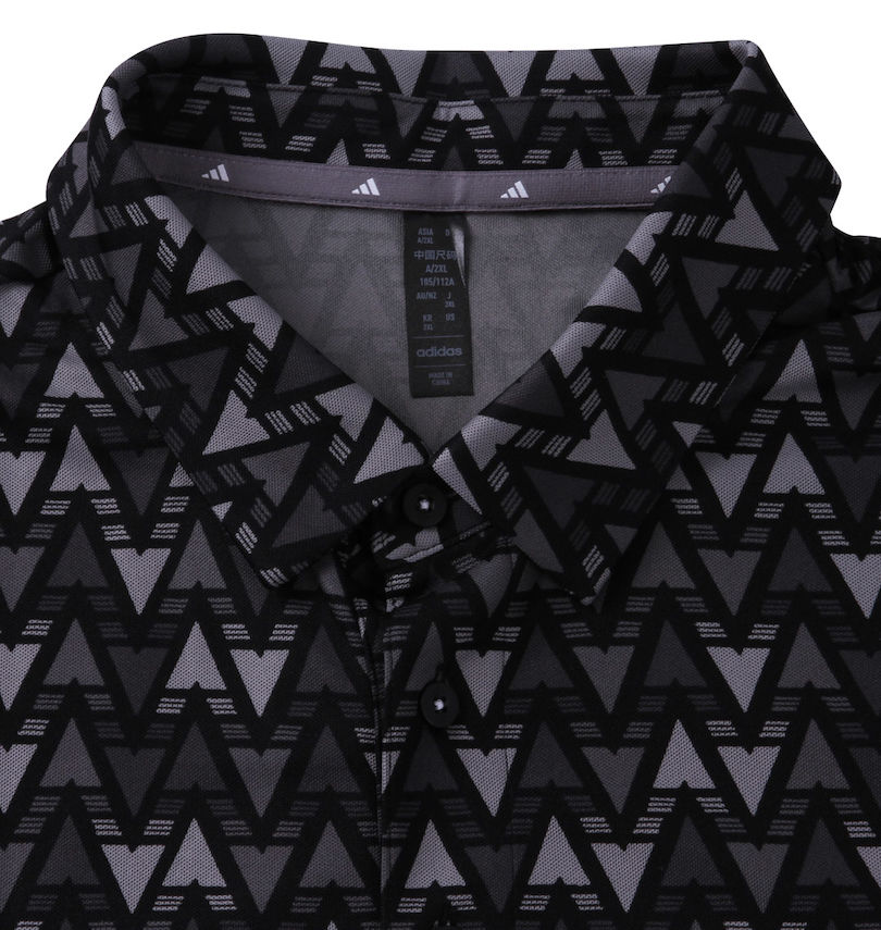 大きいサイズ メンズ adidas golf (アディダスゴルフ) マルチカラープリント半袖B.Dシャツ 