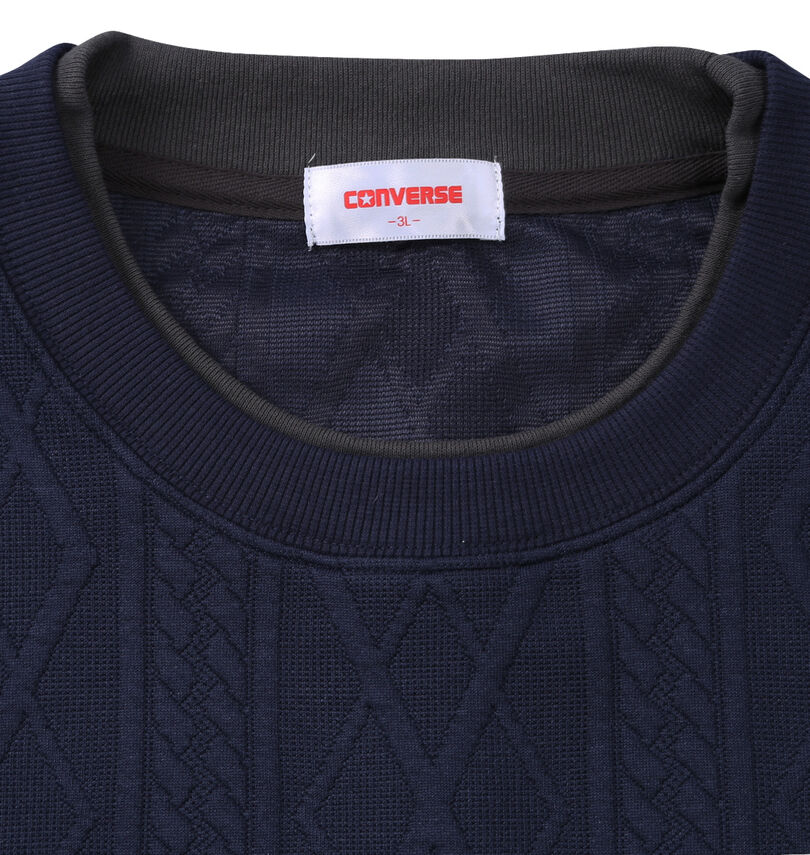 大きいサイズ メンズ CONVERSE (コンバース) フクレジャガードTトレーナー
                        