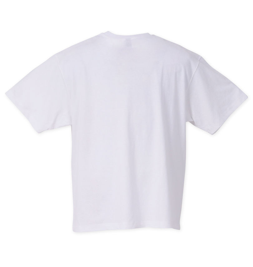 大きいサイズ メンズ F.P.O EVANGELION (エフピーオー エヴァンゲリオン) 半袖Tシャツ バックスタイル