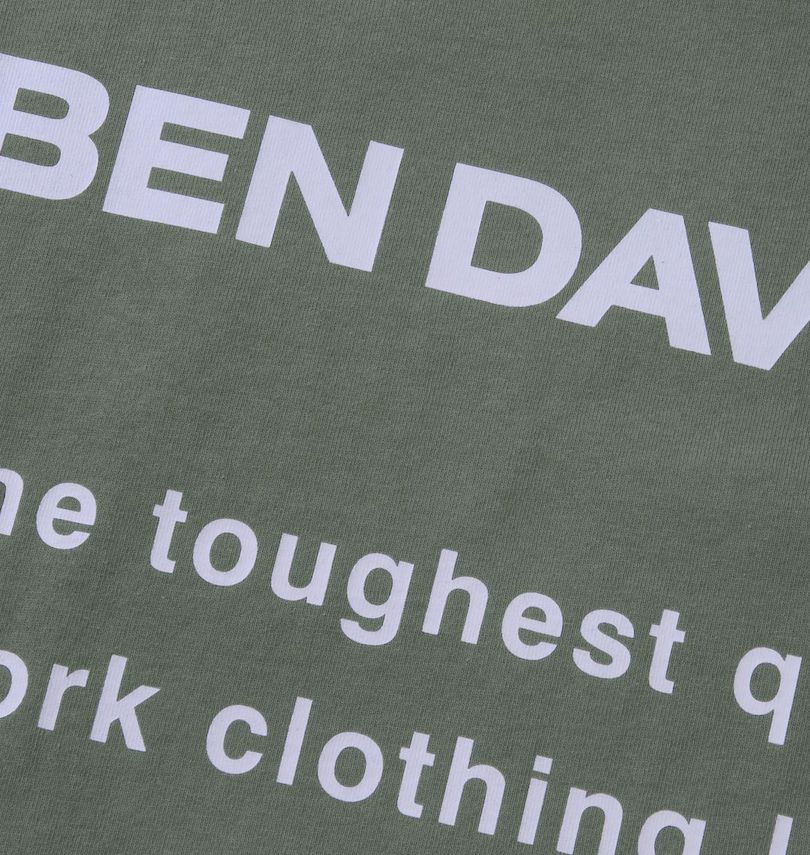 大きいサイズ メンズ BEN DAVIS (ベン デイビス) 半袖Tシャツ
プリント拡大
