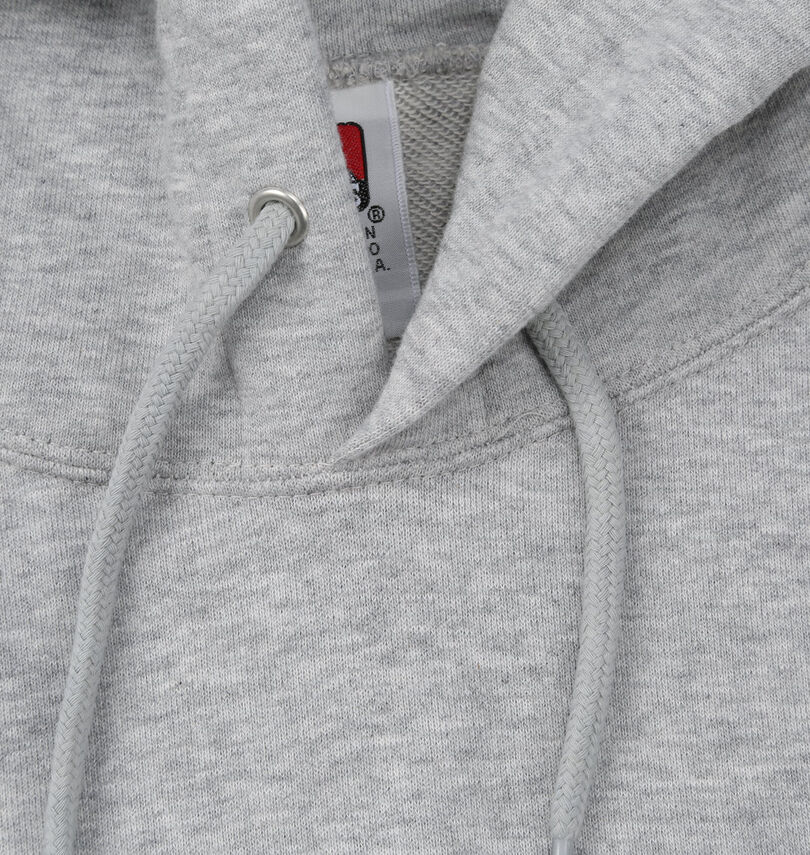 大きいサイズ メンズ BEN DAVIS (ベン デイビス) 裏毛マルチワッペンプルパーカー
                        フード調節ひも