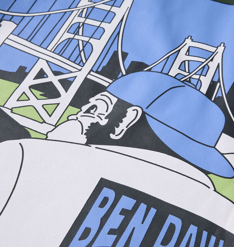 大きいサイズ メンズ BEN DAVIS (ベン デイビス) プルパーカー
プリント拡大