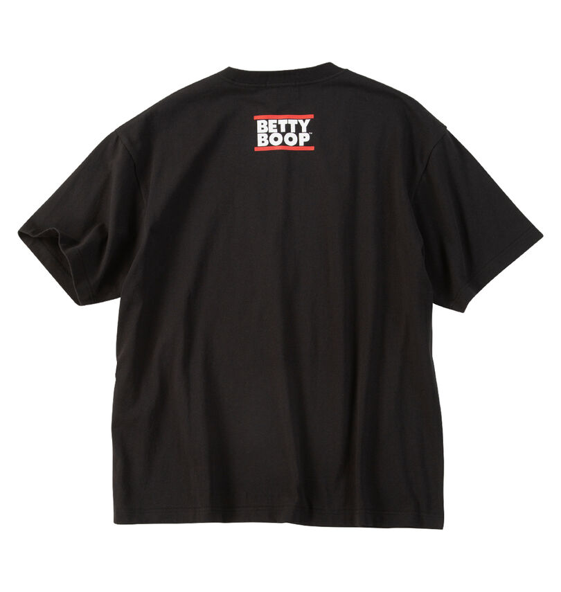 大きいサイズ メンズ BETTY BOOP (ベティ ブープ) 天竺プリント半袖Tシャツ
                        バックスタイル