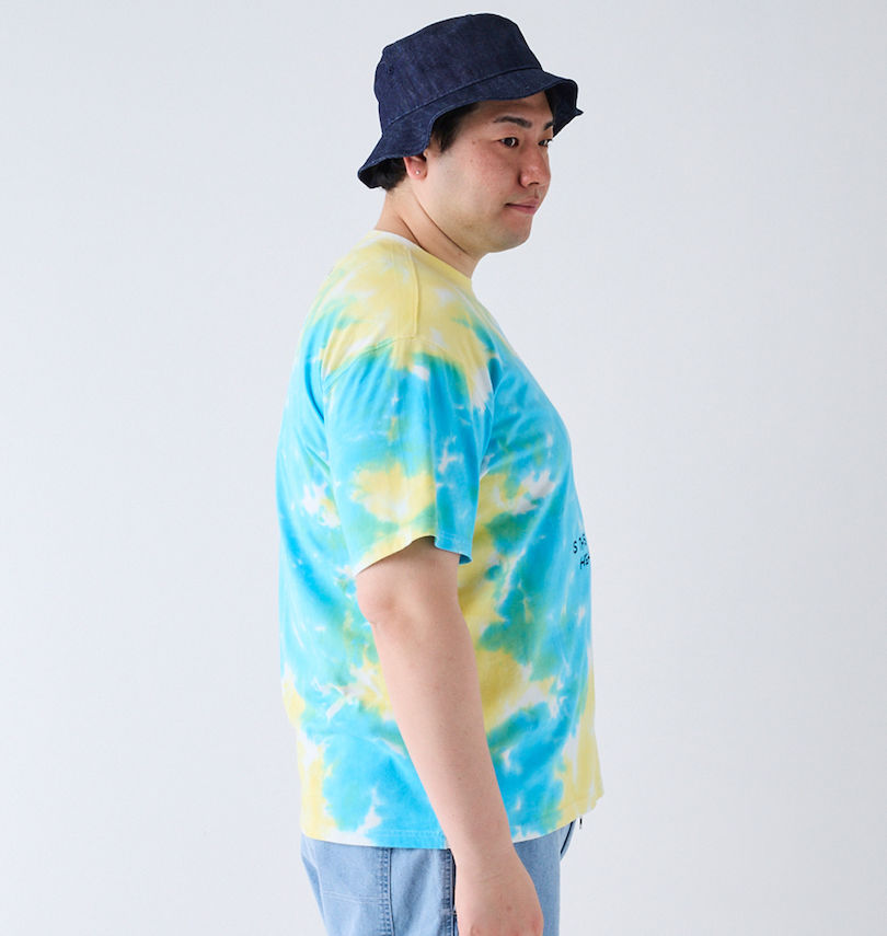 大きいサイズ メンズ HUMAROUS (ヒューマラス) PUG SUSHI Community半袖Tシャツ