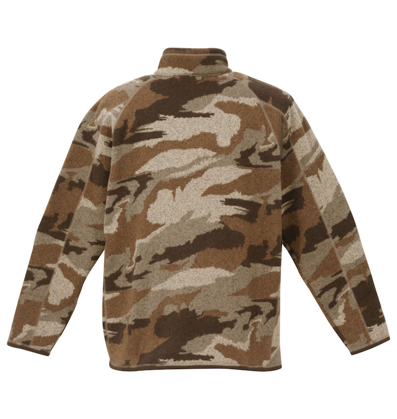 大きいサイズ メンズ PATAGONIA (パタゴニア) プルオーバーフリースジャケット
                        バックスタイル