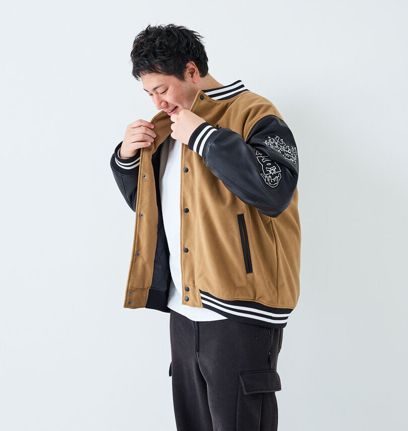 大きいサイズ メンズ DCSHOES (ディーシーシューズ) 25VARSITYジャケット
                        