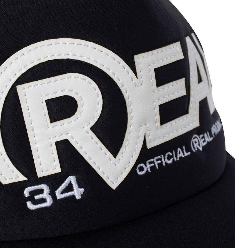 大きいサイズ メンズ RealBvoice (リアルビーボイス) REAL34 PATCHメッシュキャップ
                        ワッペン・刺繍
